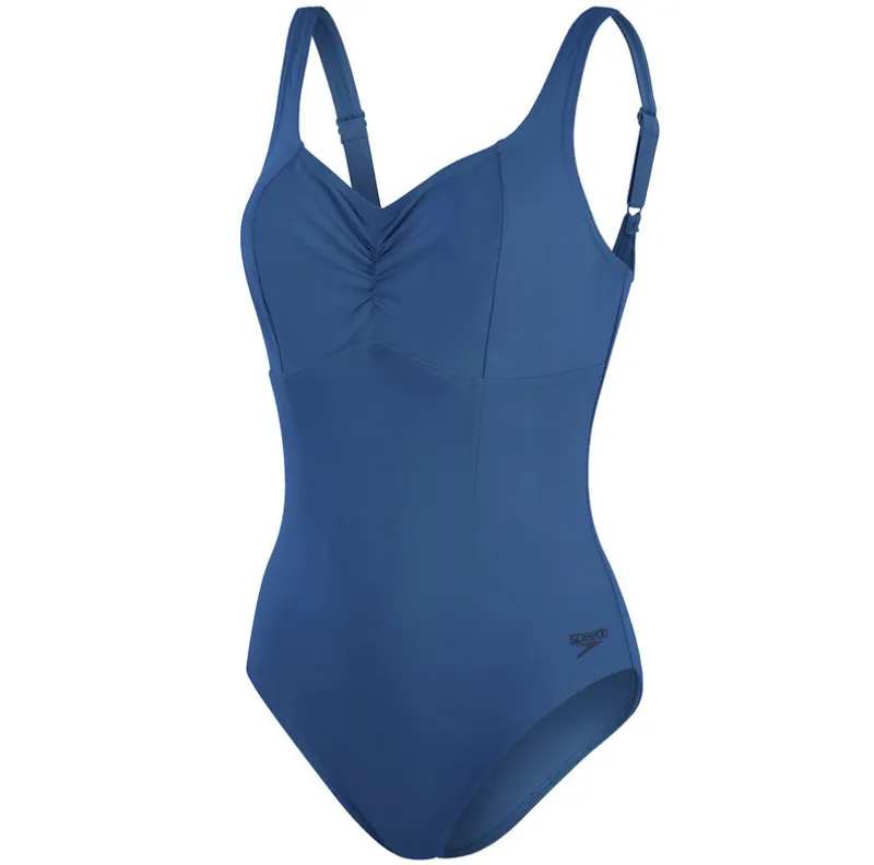 Speedo Womens' Shaping AquaNite One Piece Swimsuit Blue